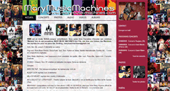 Desktop Screenshot of marymusicmachines.com